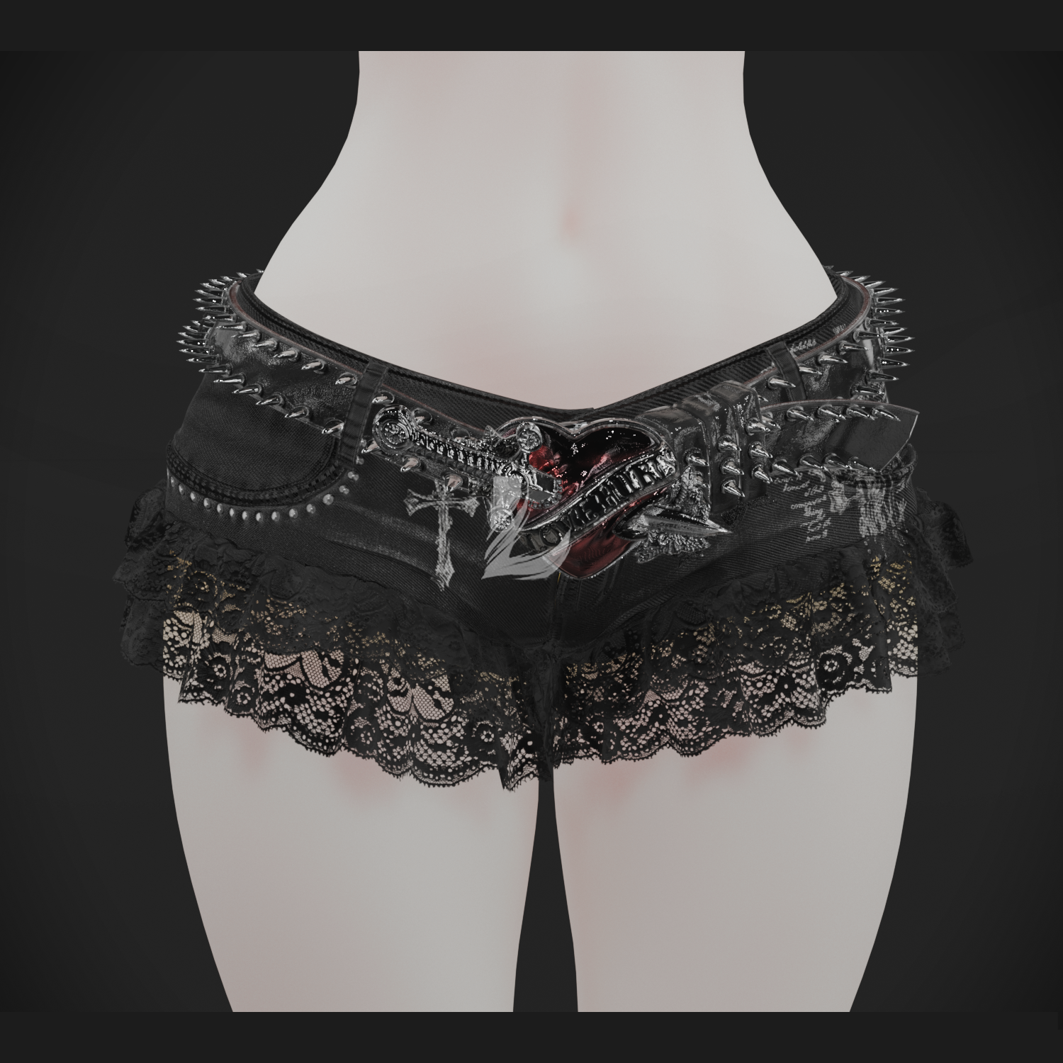 CUTE SHORTS + BELT (Personal and commercial)