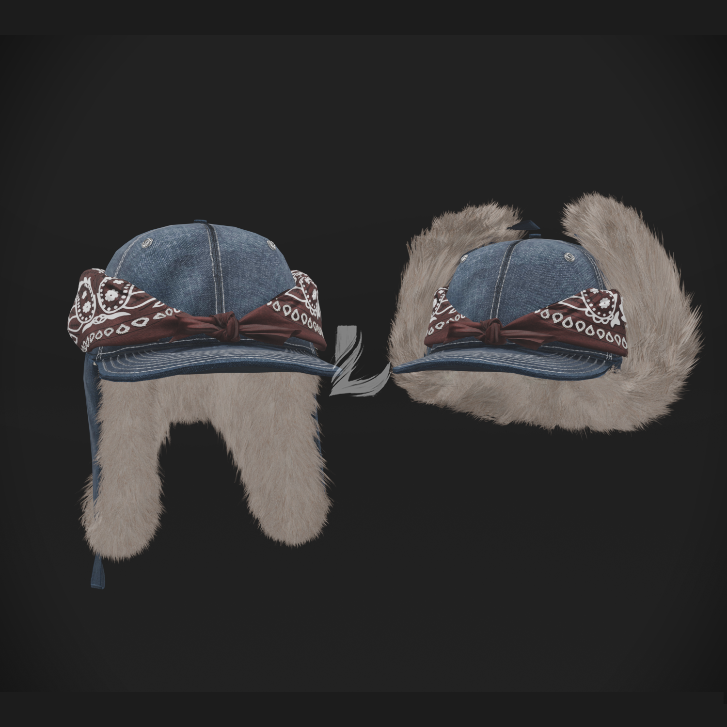 FUR HAT (Personal and commercial)