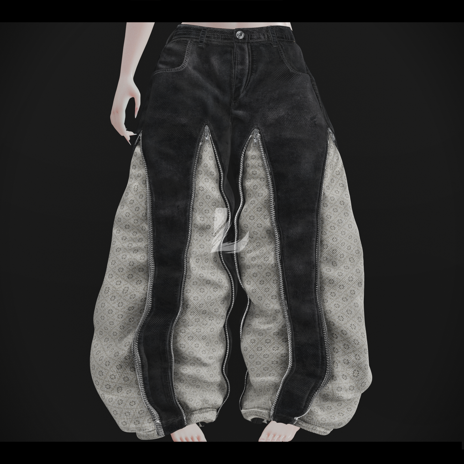 ZIPPER JEANS (Personal and commercial)