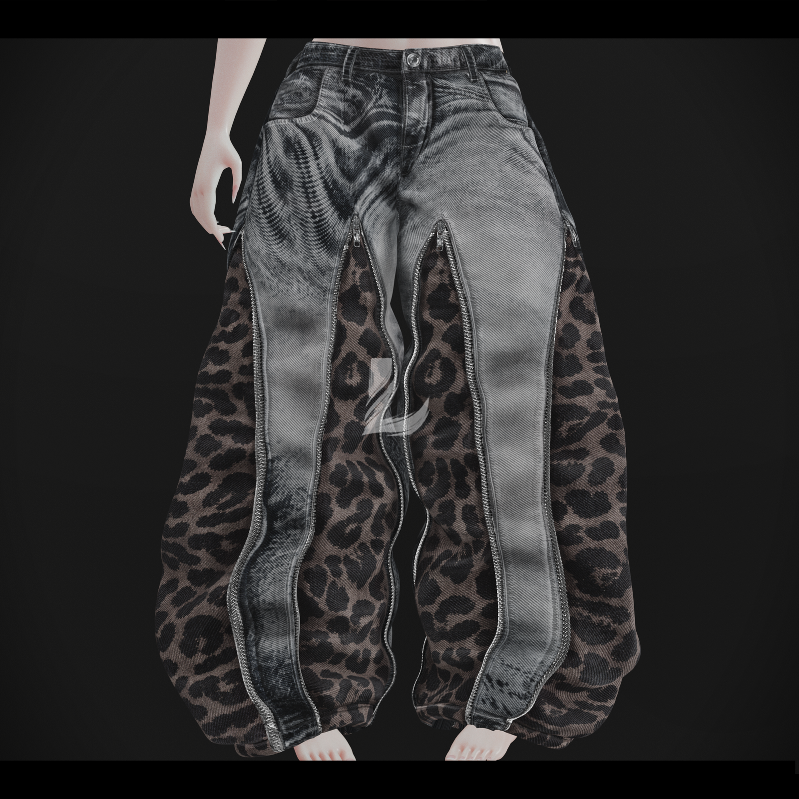 ZIPPER JEANS (Personal and commercial)