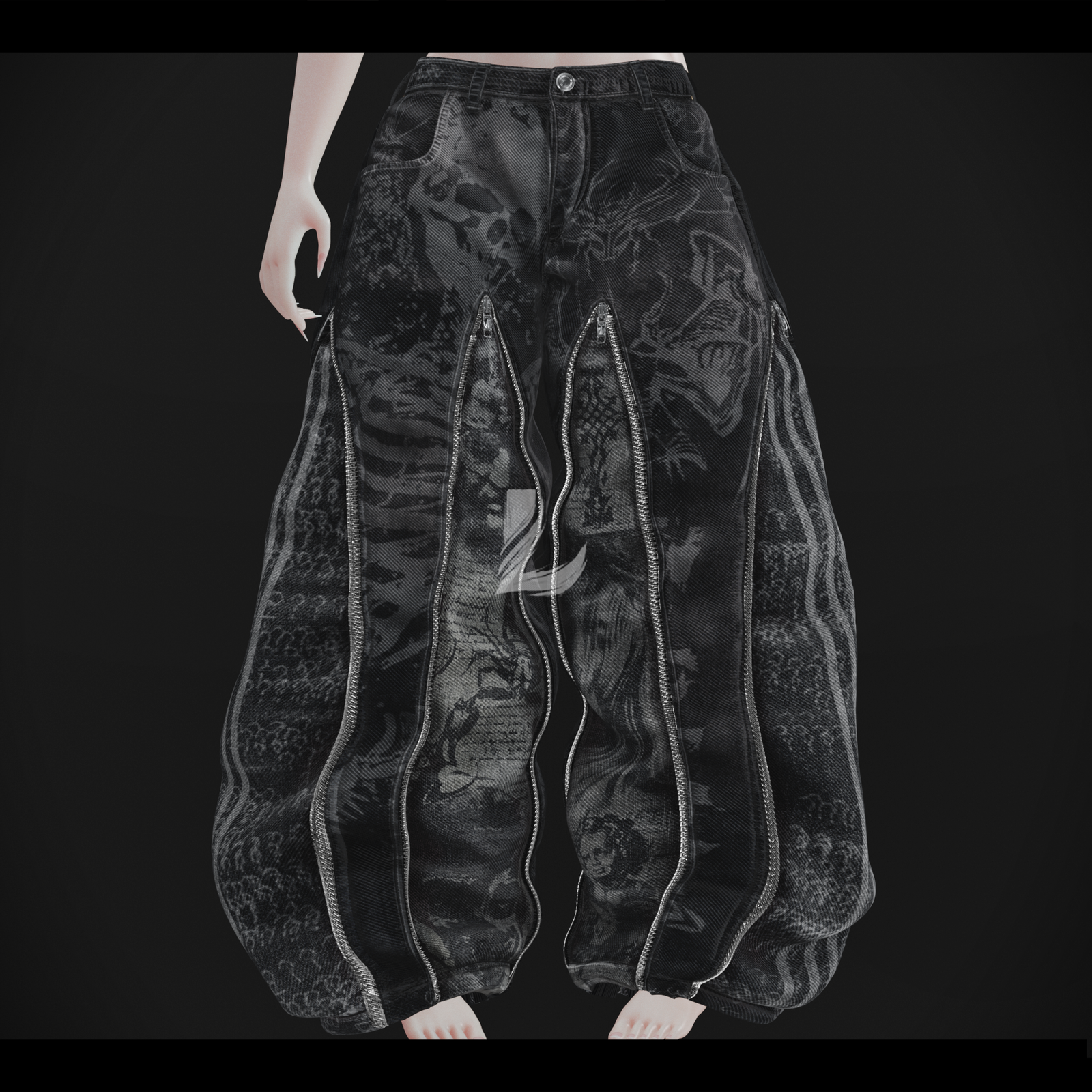 ZIPPER JEANS (Personal and commercial)