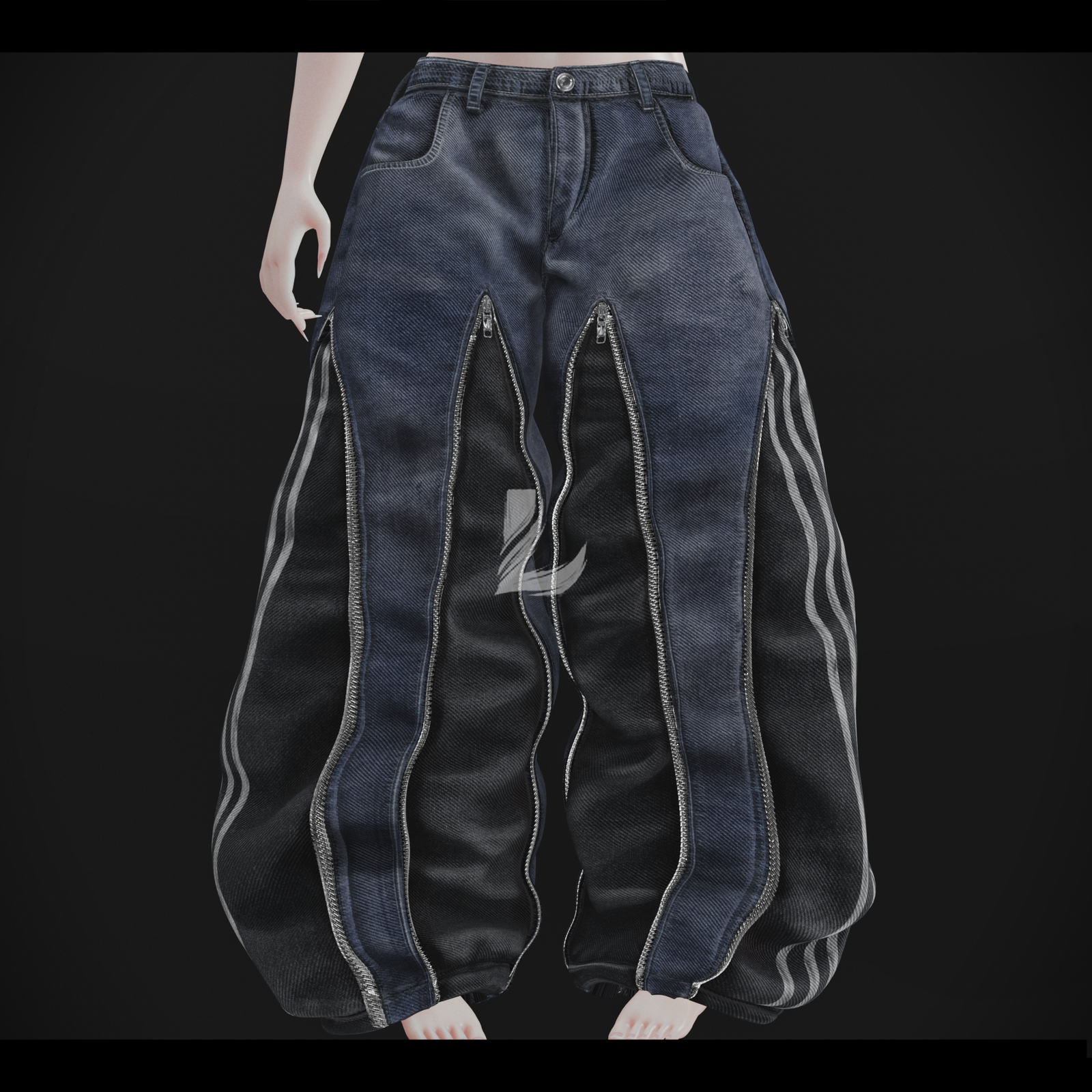 ZIPPER JEANS (Personal and commercial)
