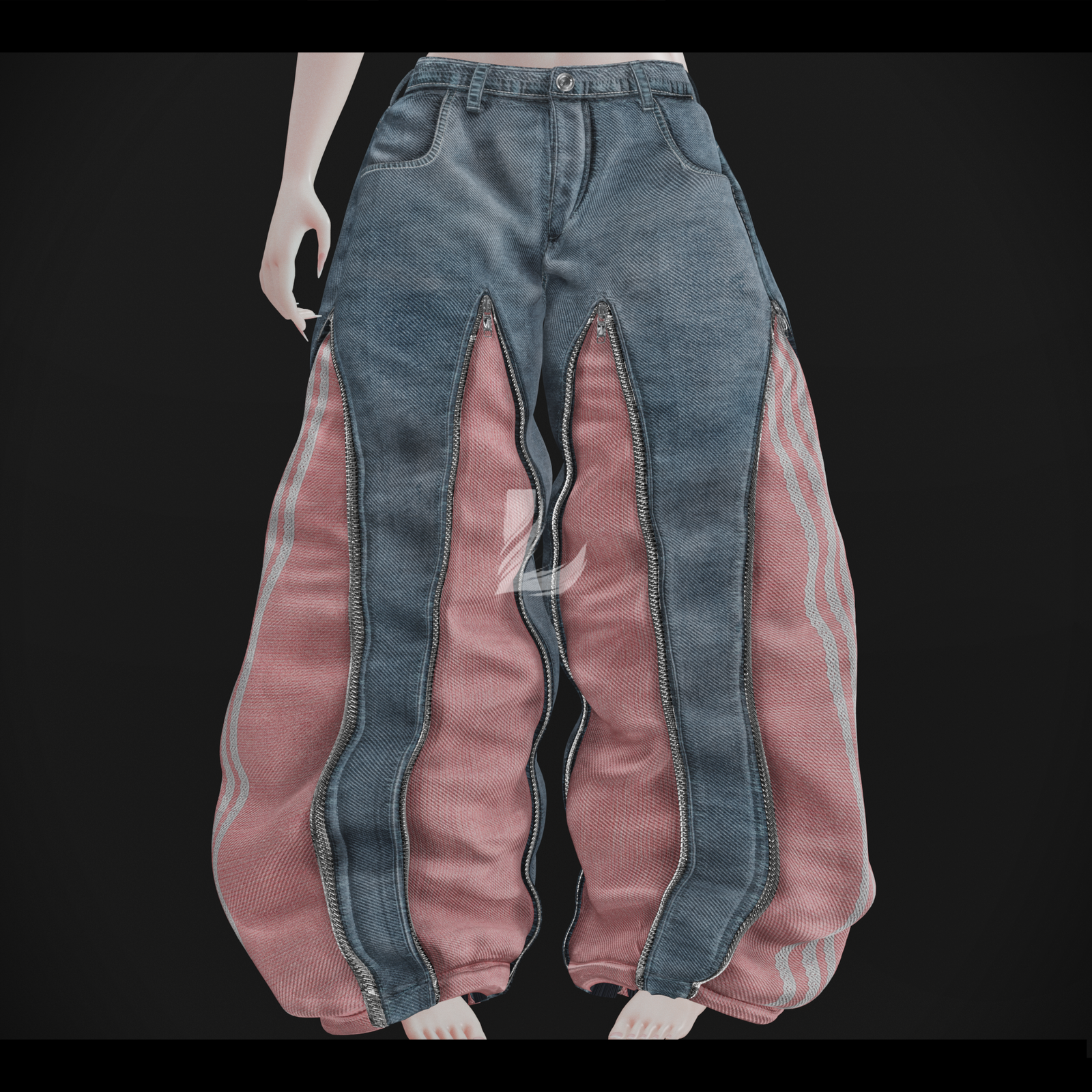 ZIPPER JEANS (Personal and commercial)