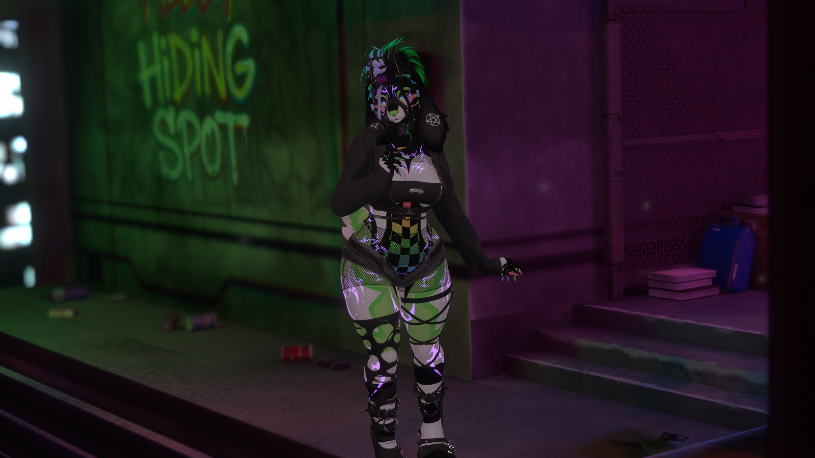 Rainbow Sparkle Dog Roxy RETEXTURE!