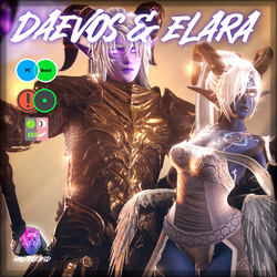 [Bundle] Elara & Daevos, the Fallen Elves