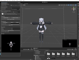 VRChat Avatar Capture Tool (Unity) – 1 Click Studio Photos + 4 Views