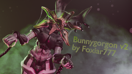 Bunnygorgon V2 by foxiar777