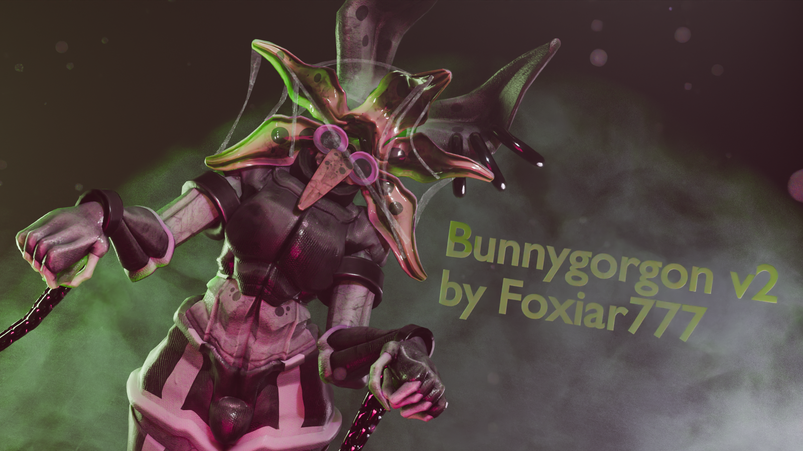 Bunnygorgon V2 by foxiar777