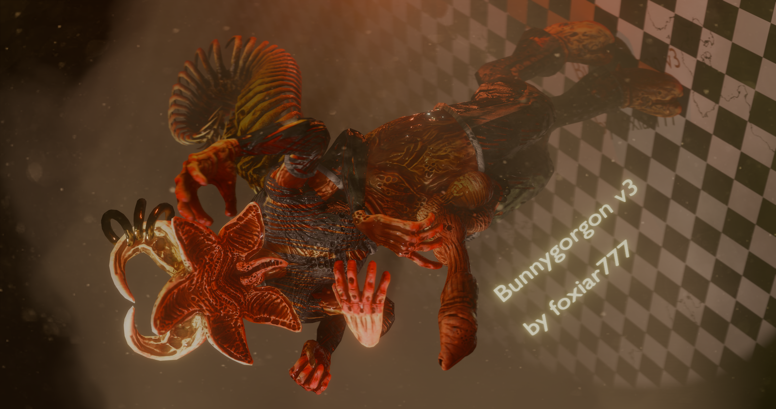 Bunnygorgon v3 by foxiar777