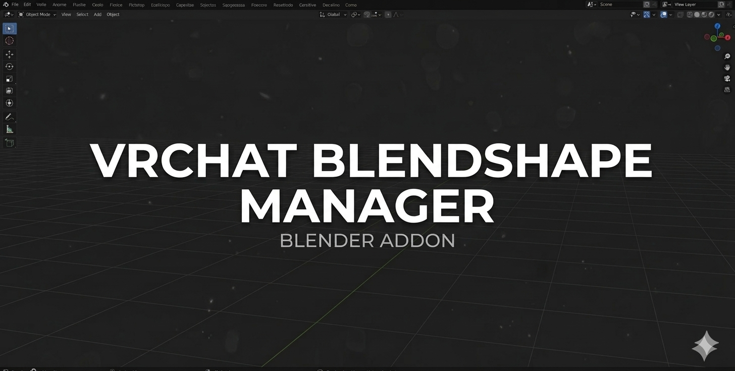 VRChat Blendshape Manager