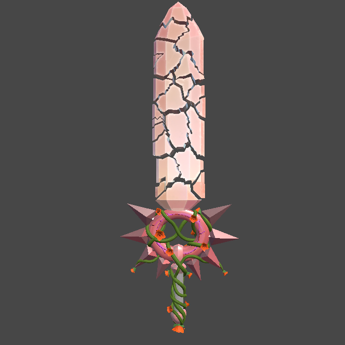 Crystal sword