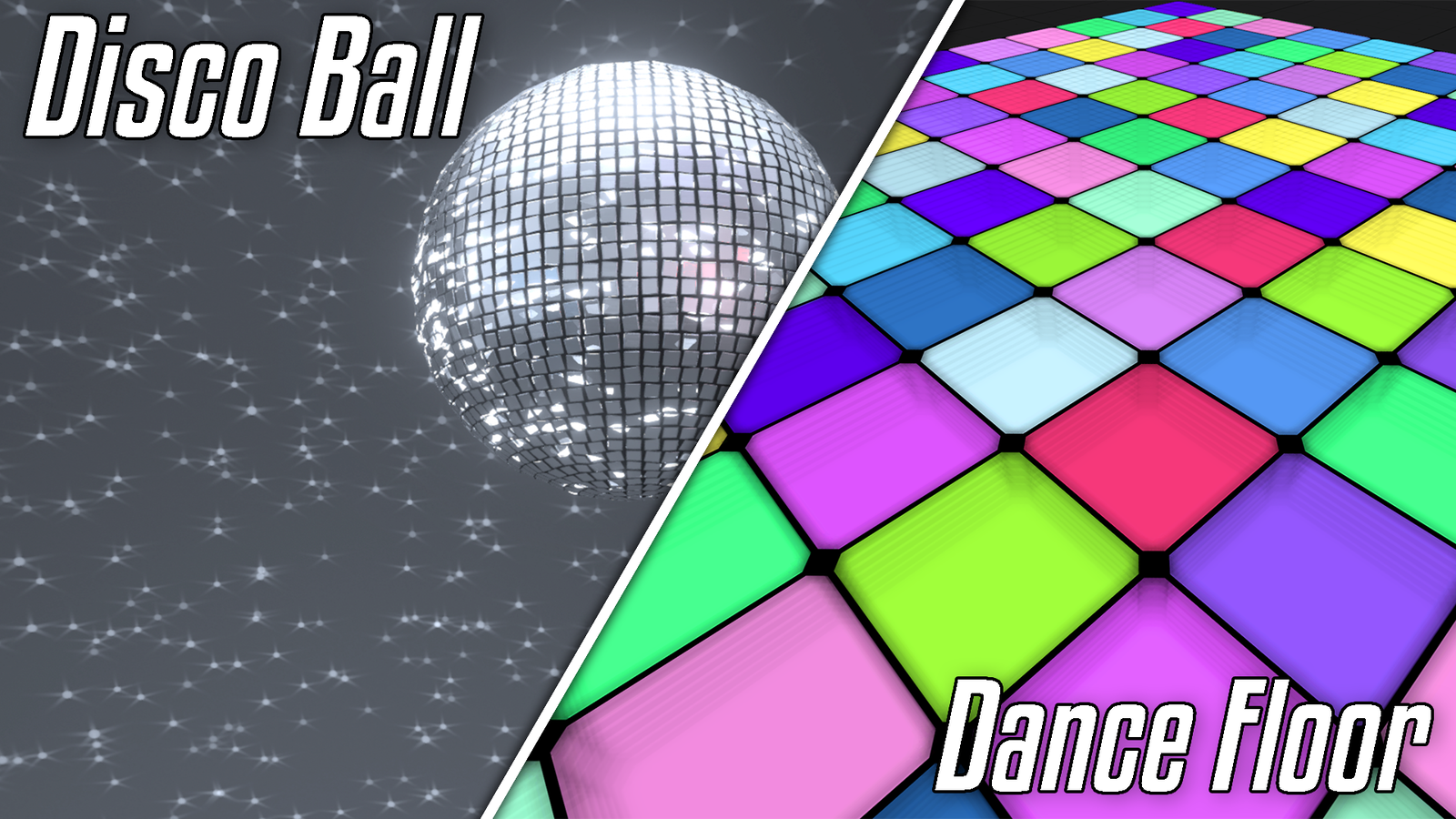 Disco Ball and Dance Floor Optimized