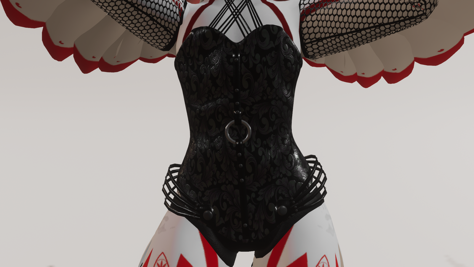 Kita'avali Corset set (gothic steam punksyle)