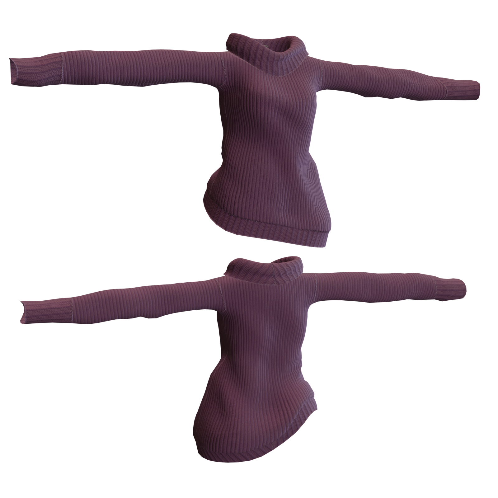 Free oversized turtleneck sweater