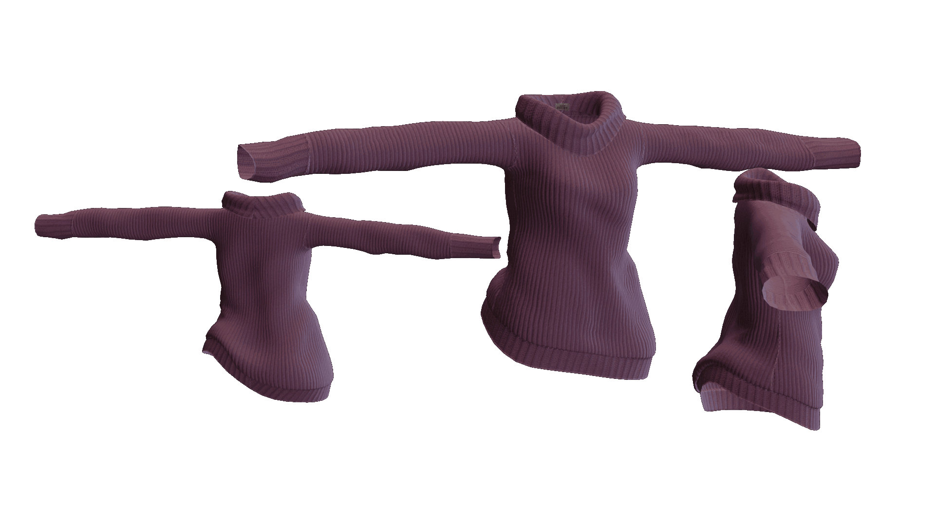 Free oversized turtleneck sweater