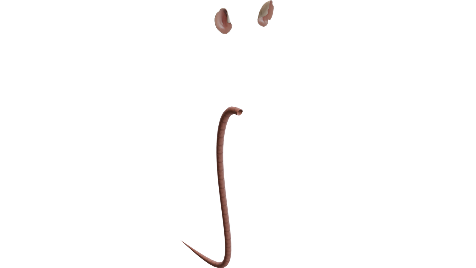 Free rat ears & tail