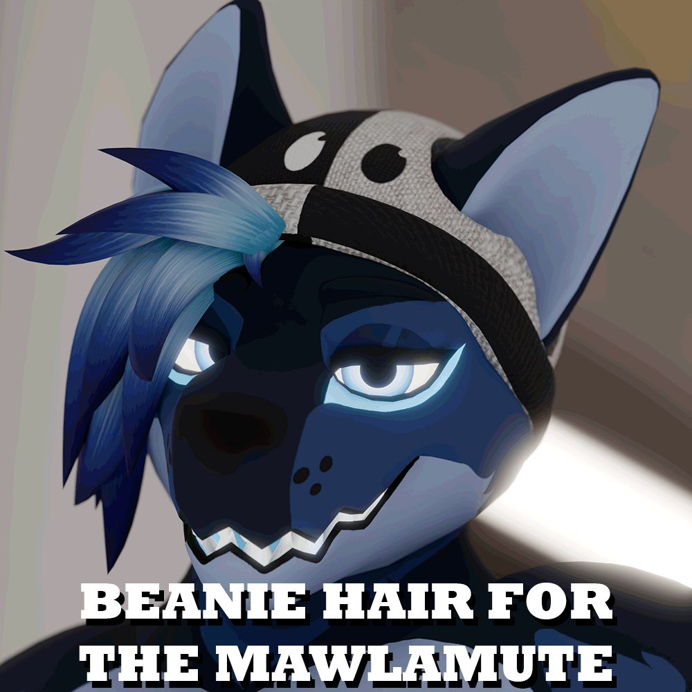 Simple Beanie Hair - Mawlamute