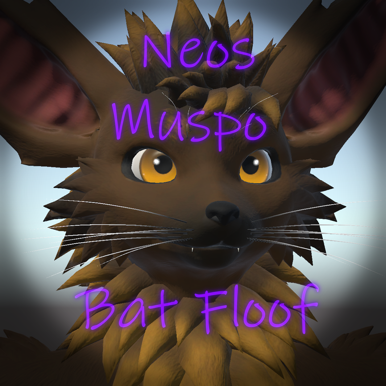 Neo's Muspo Bat Cheek Floof (VRCFURY)