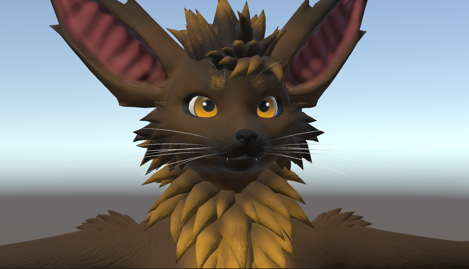 Neo's Muspo Bat Cheek Floof (VRCFURY)