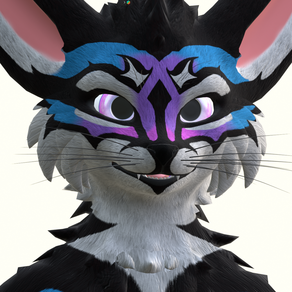 Magpie / Rexouium Big Cat Floof