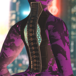 External Reinforced Spine Cyberwear (FaraRex, Pandabear Female Base, Torinyan ToriBase & Generic Rig)