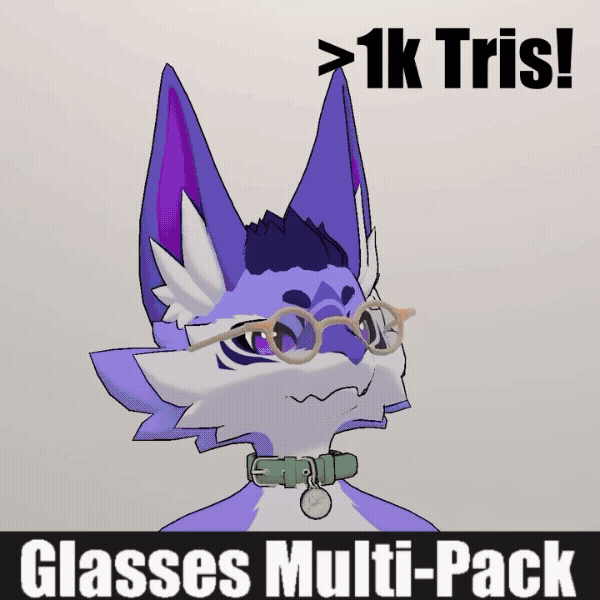 [VRChat] Glasses Multi-Pack