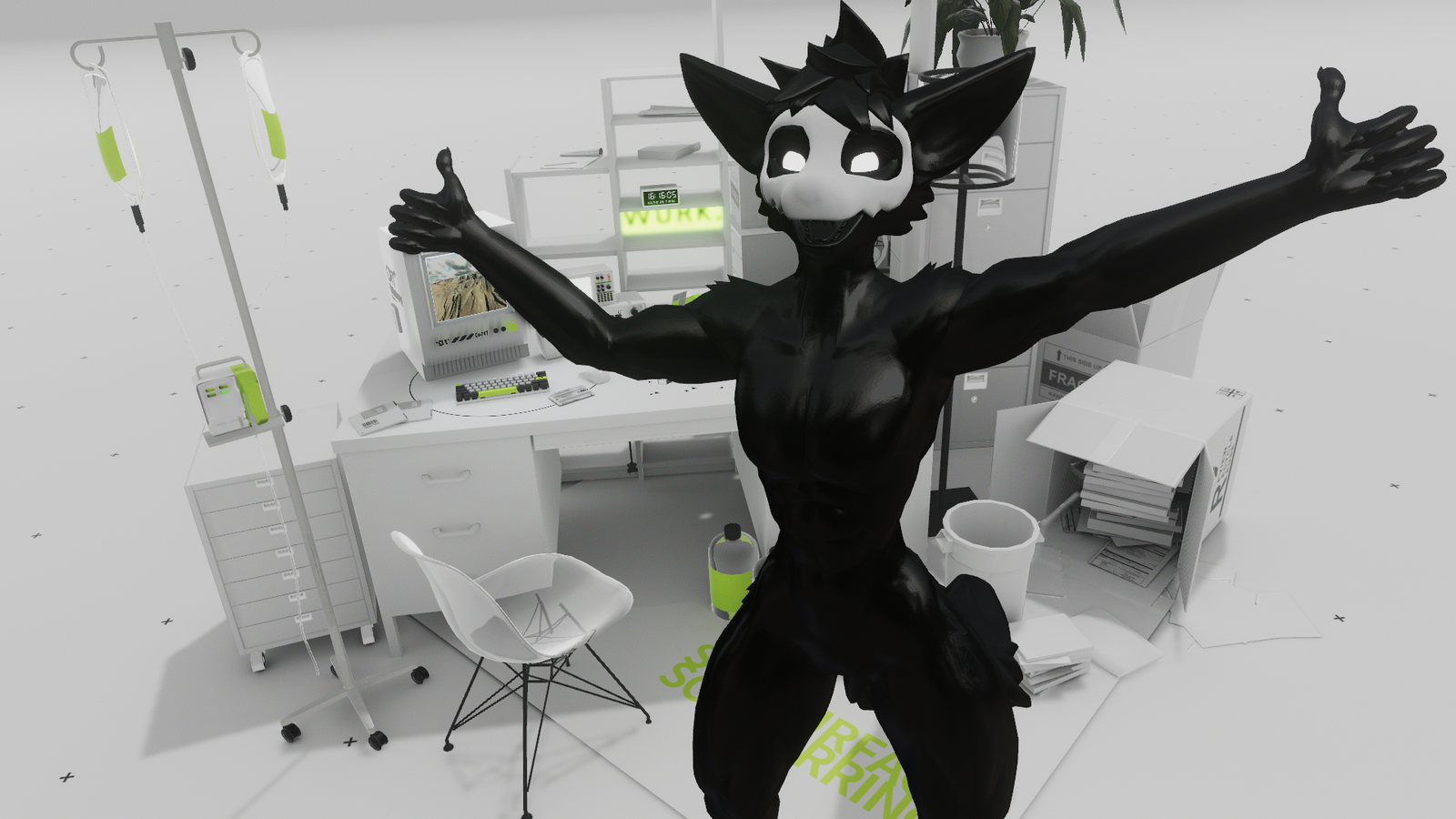 Goo-Wi : Mask and texture mod