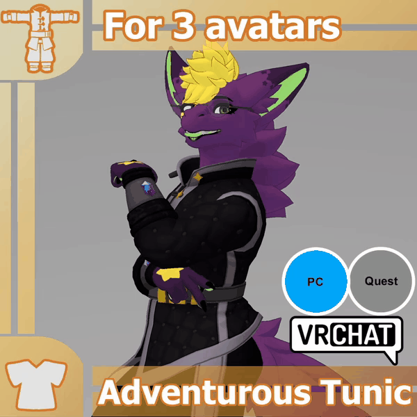 Adventurous Tunic (Pupper / Mayu/ Fluffgan )