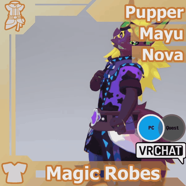 Elemental Magic Robes (Pupper Mayu NovaBeast)