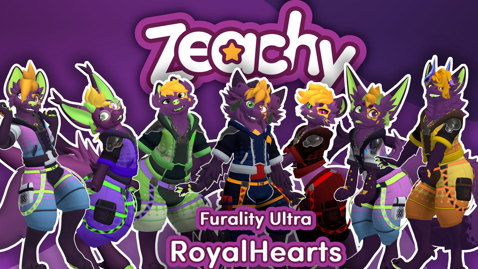 Zeachy | Ultra Royal Hearts ( Mayu | Pupper | Stoatchy | Winterbold | Lumistera | Goobastera | Fluffgan | Ottala )