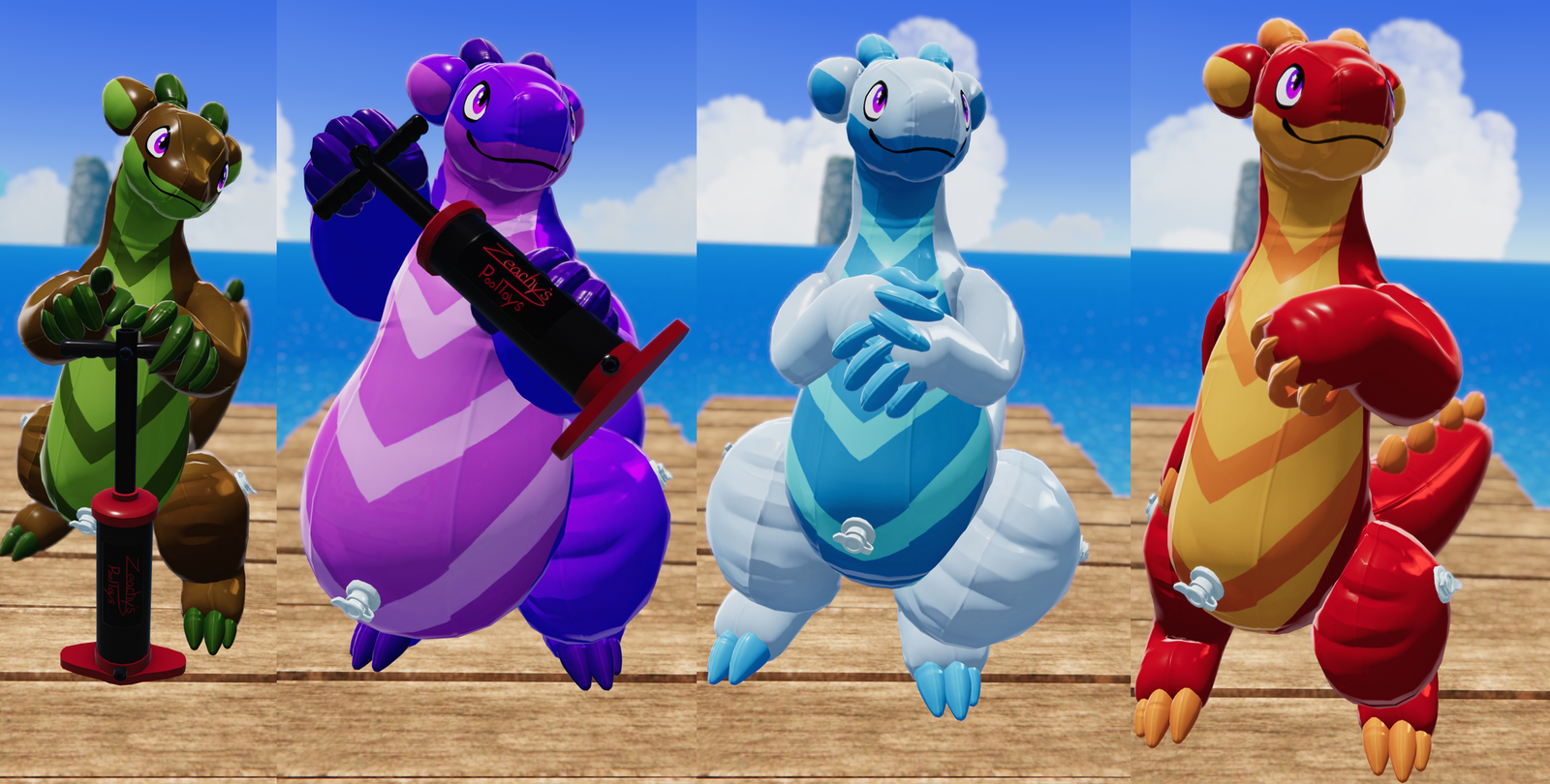 Pooltoy Dragons Gen1 + Gen 2 (Quest and PC) FREE