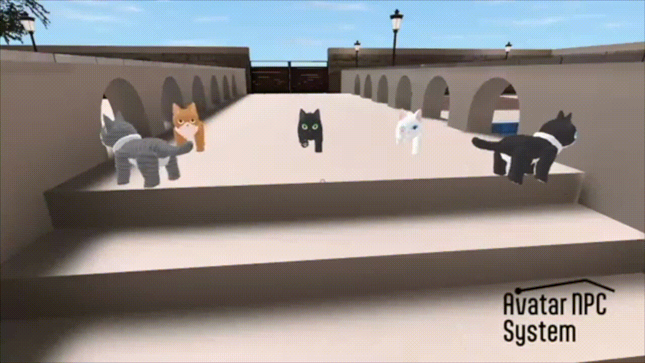 【AvatarNPC】PetCat for VRChat - by 研究員ケミカル