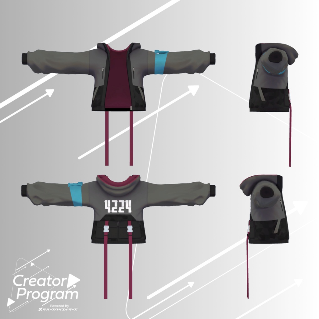 Cyberpunk Tech-wear Outfit Set