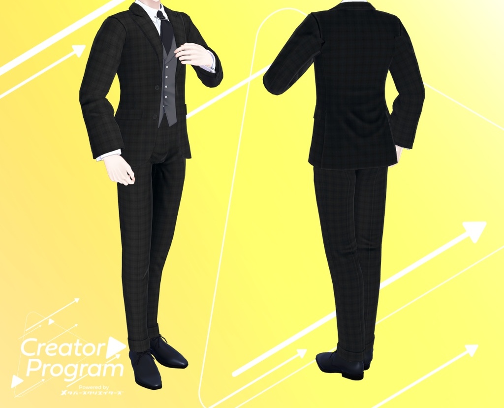 Elegant Drape Suit Set