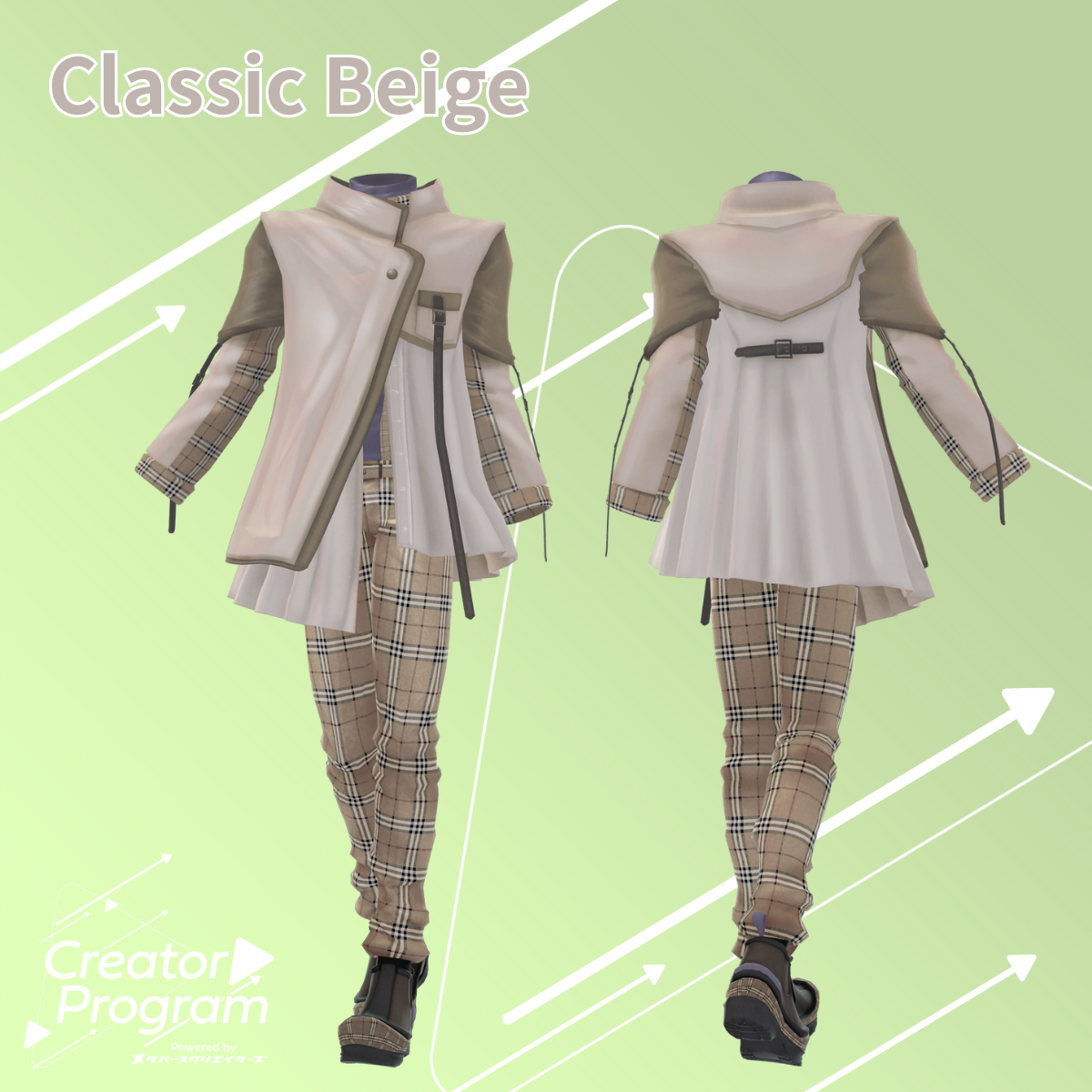 Asymmetry Pleats Coat Outfit (3 colors included)