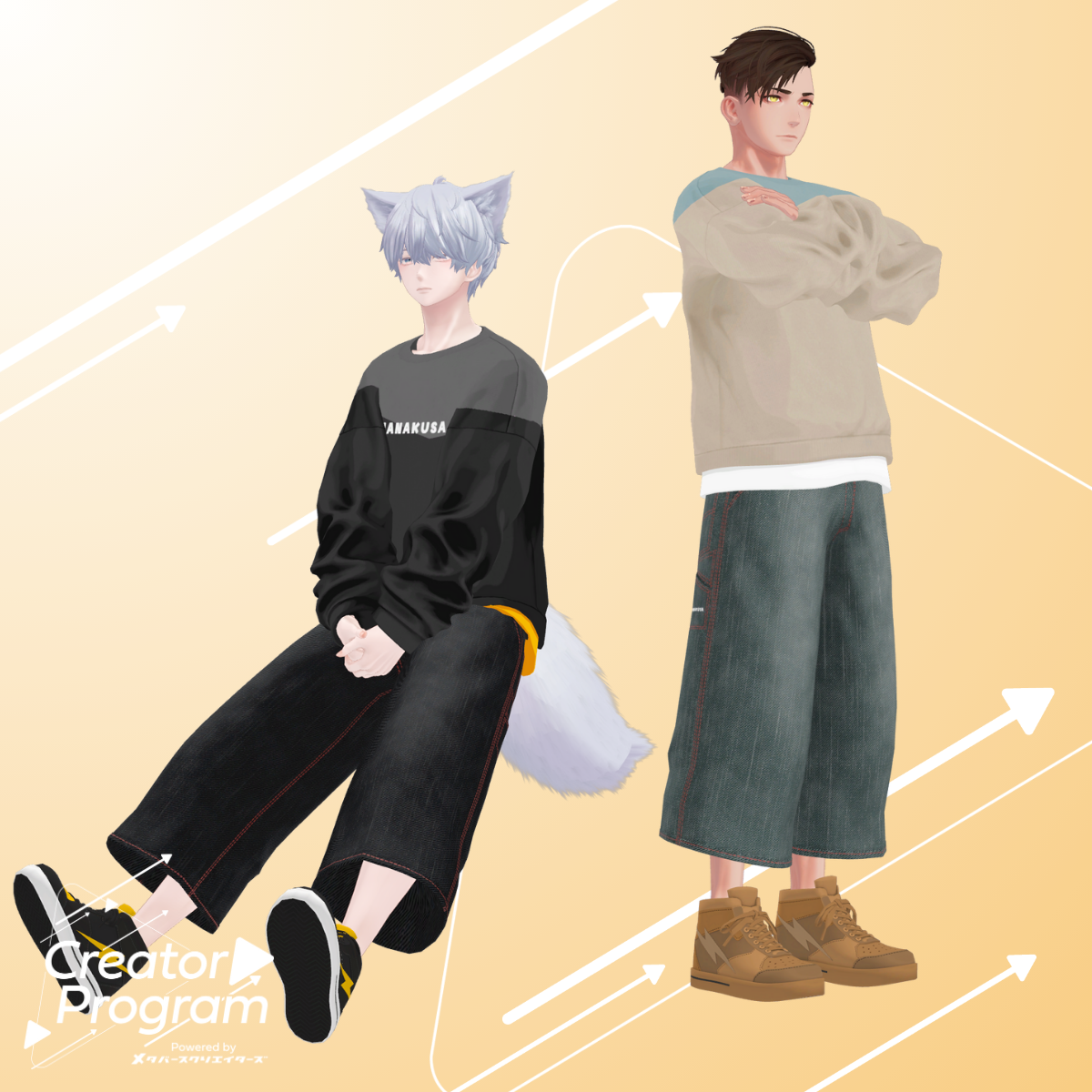 NANAKUSA Sweatshirt Set