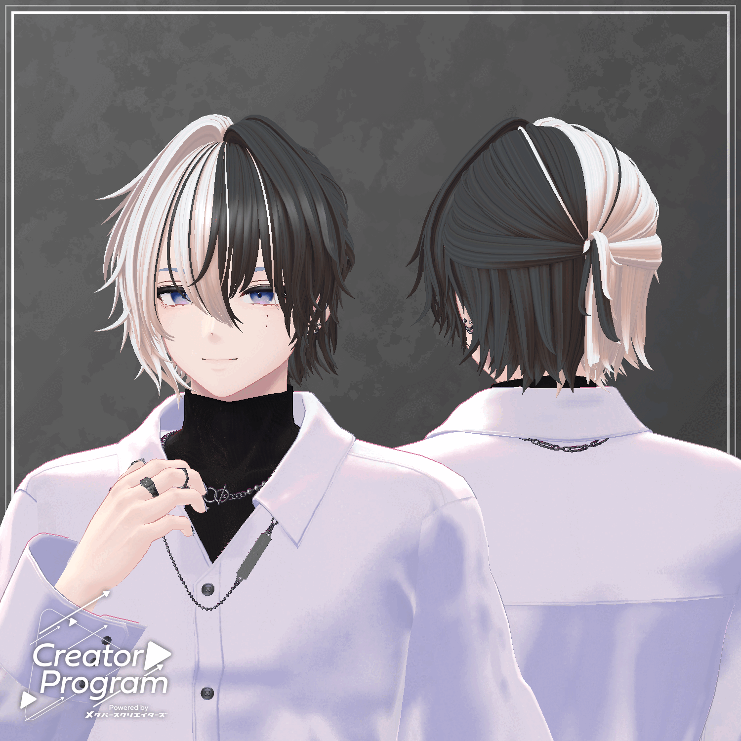 Hardi_Charme (Asym Half-Up Hair)
