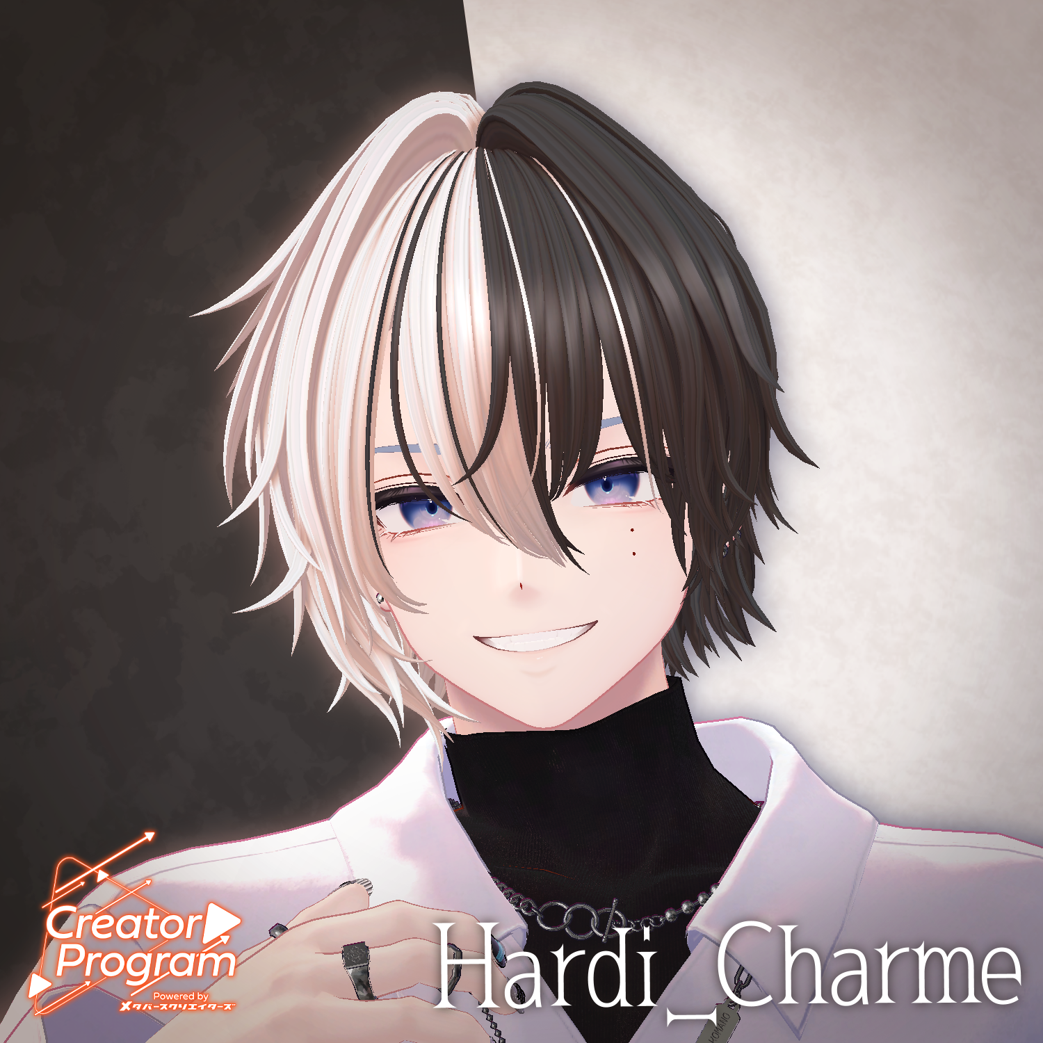 Hardi_Charme (Asym Half-Up Hair)