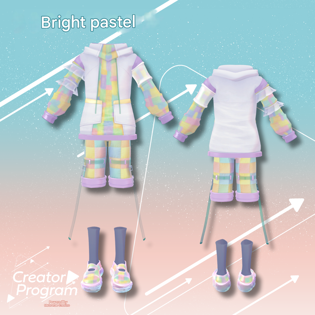 UrarakaPatchwork Hoodie (Four Color Variations included!)