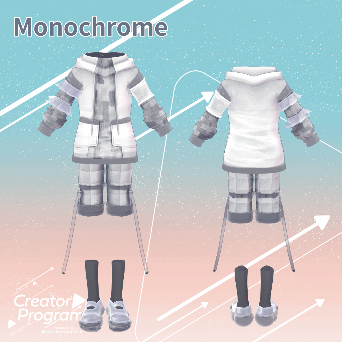 UrarakaPatchwork Hoodie (Four Color Variations included!)