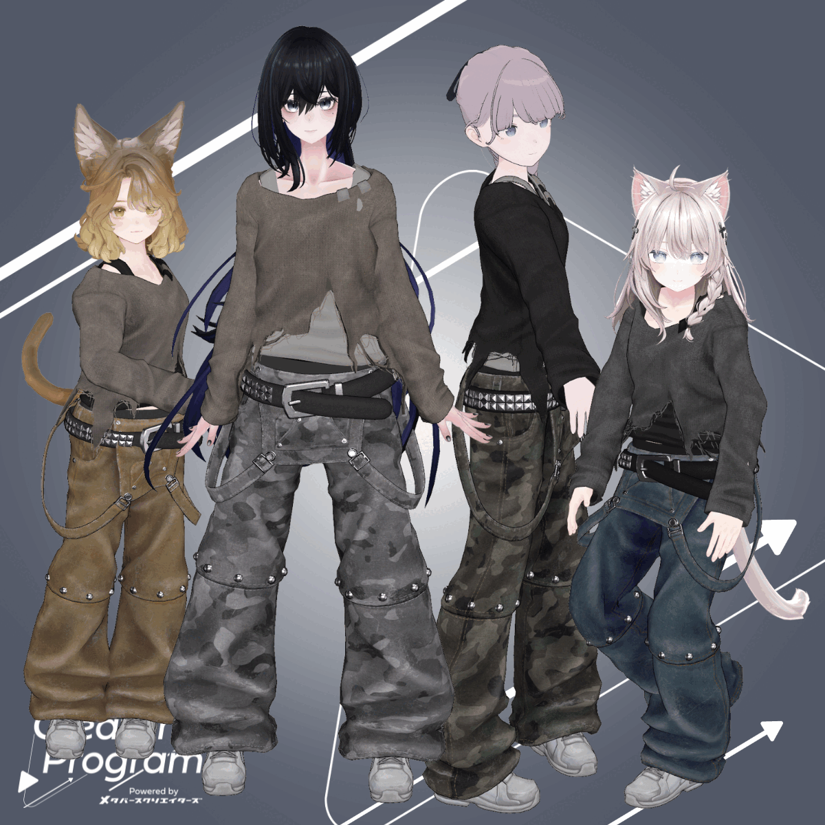 UNTHRD: Street Wear Outfit Set For GIRLS  - By imya / CP7