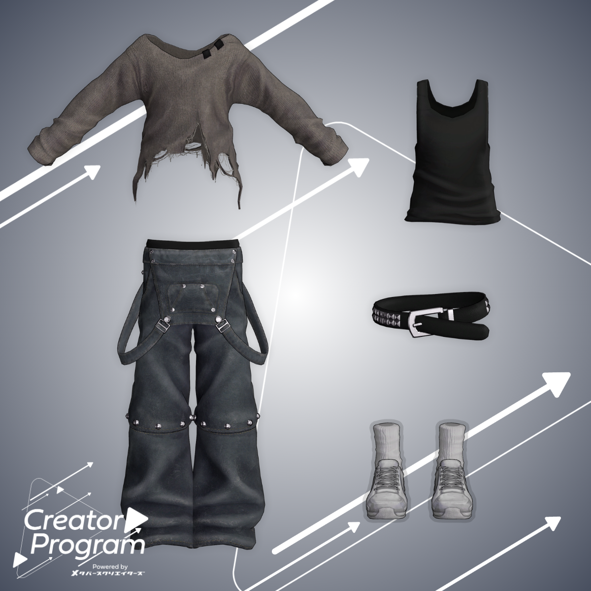 UNTHRD: Street Wear Outfit Set For GIRLS  - By imya / CP7