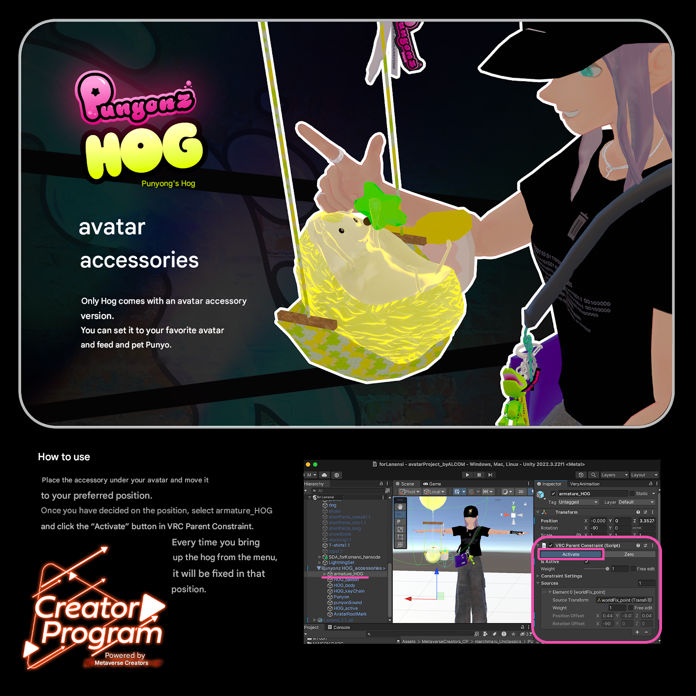 VRChat Avatar - Punyonz /CP9