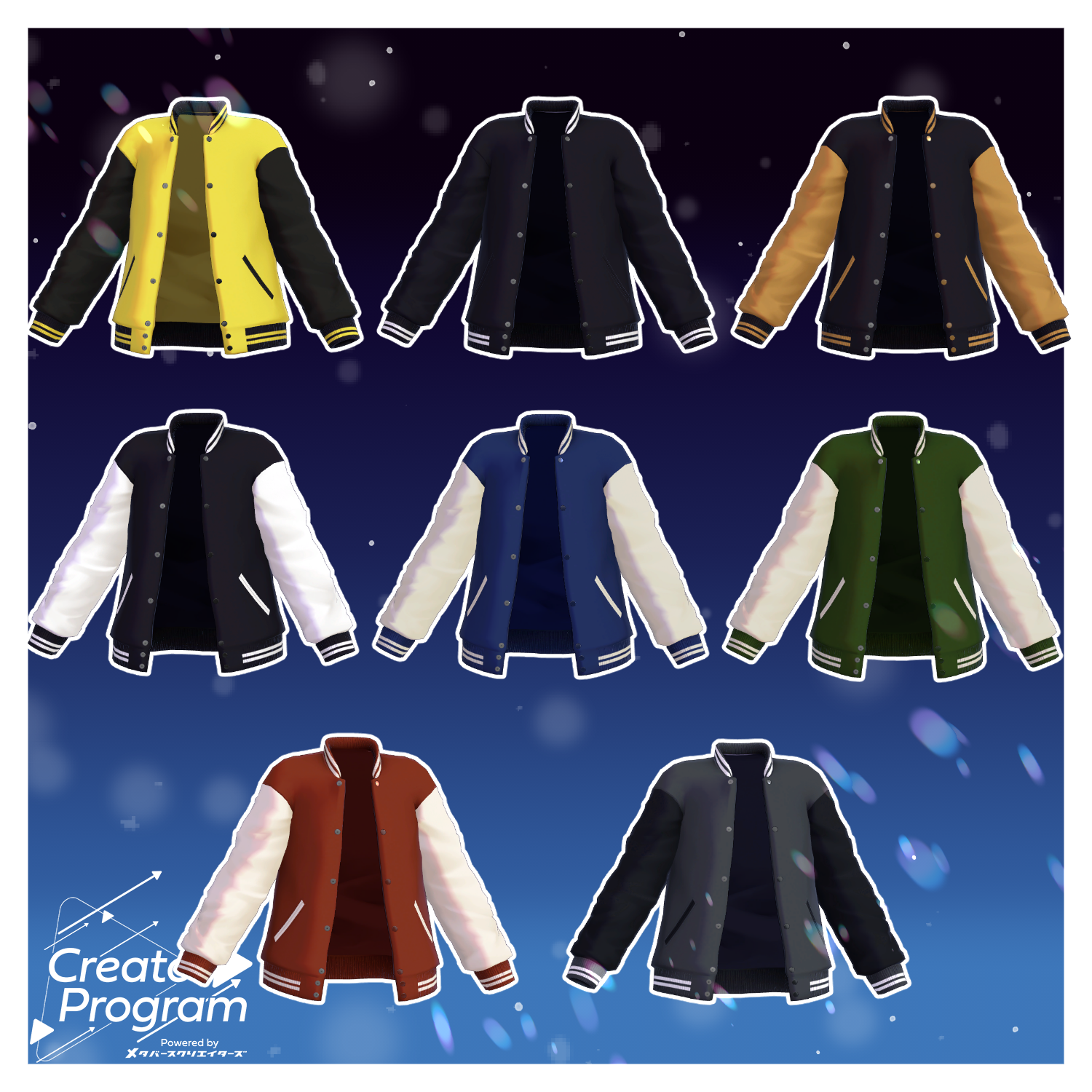 MidnightStadium Blouson Set / CP1