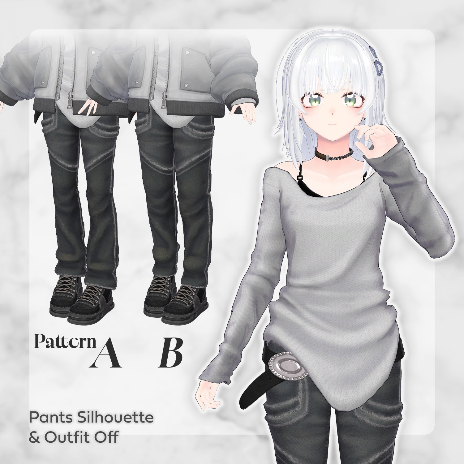 Minagi - Original VRChat Avatar #Minagi3D / AC2