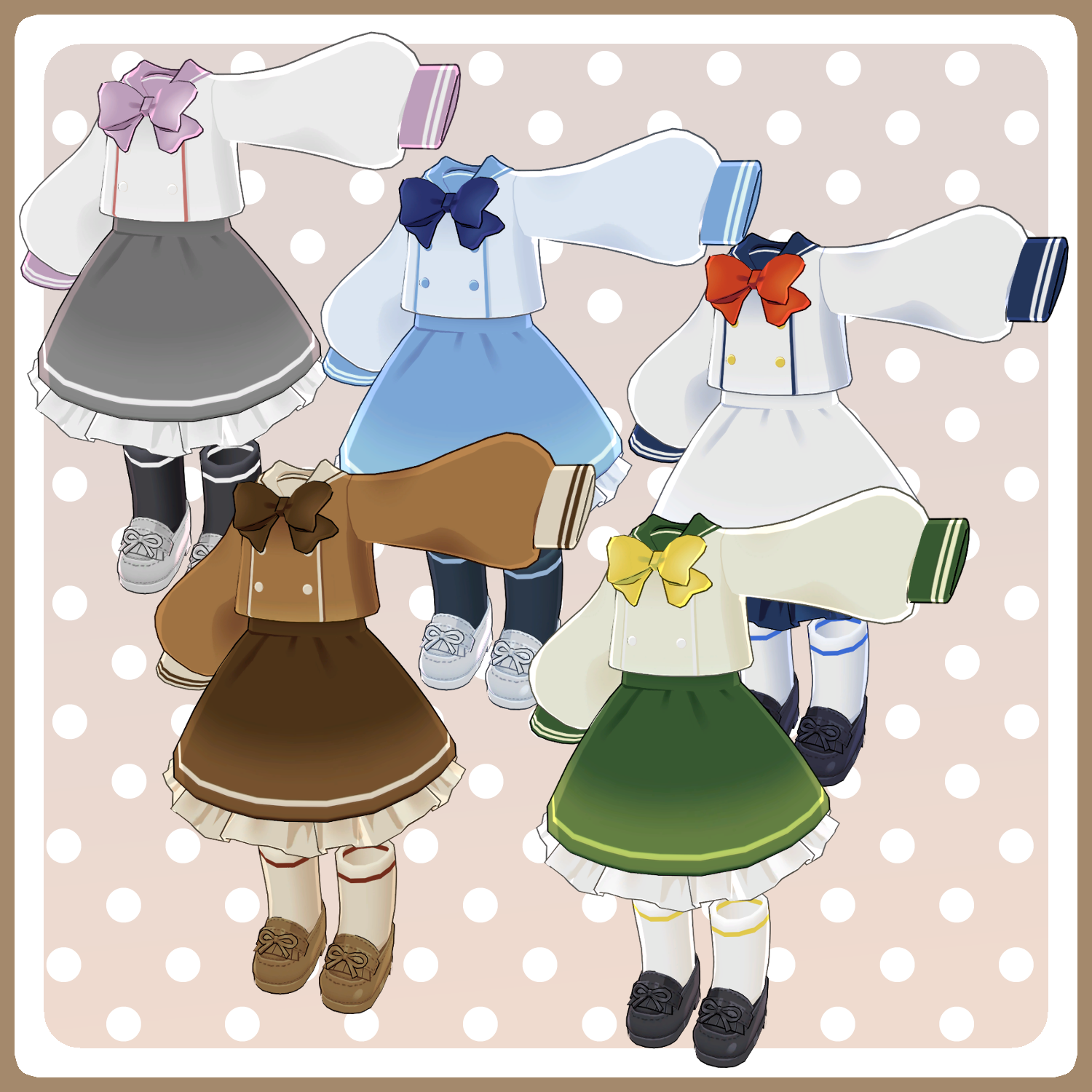 After-School Nostalgia - VRChat Clothing / CP3
