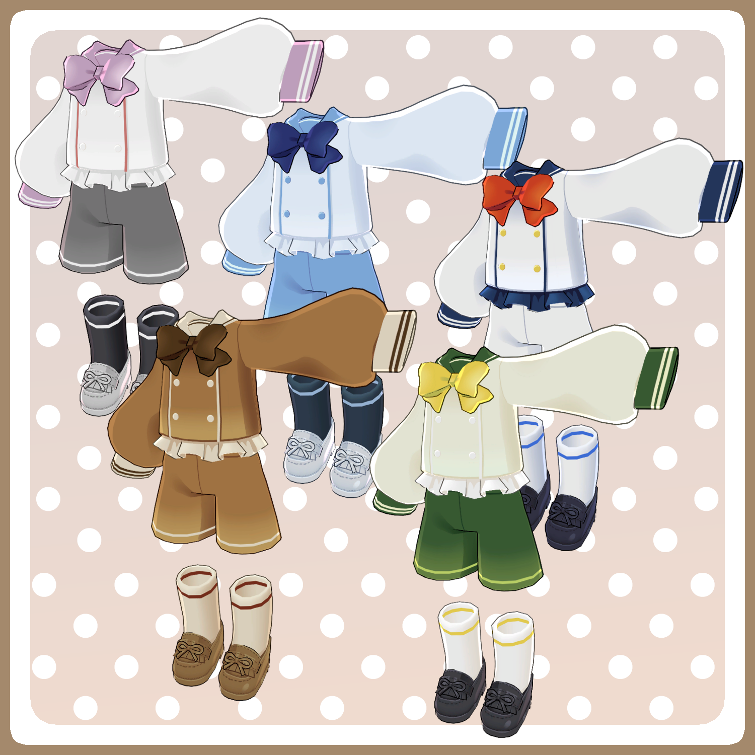 After-School Nostalgia - VRChat Clothing / CP3