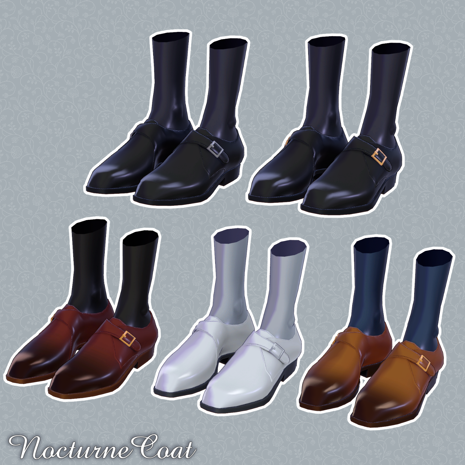 NocturneCoat - VRChat Men's Clothing / CP1