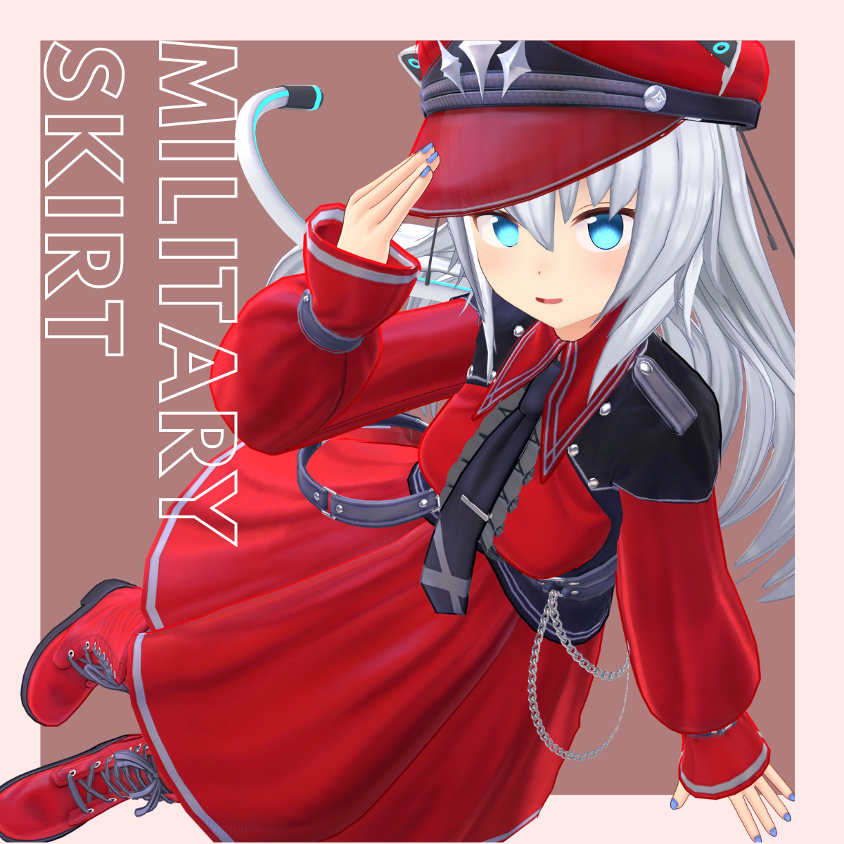 Military Skirt Outfit  / CP31