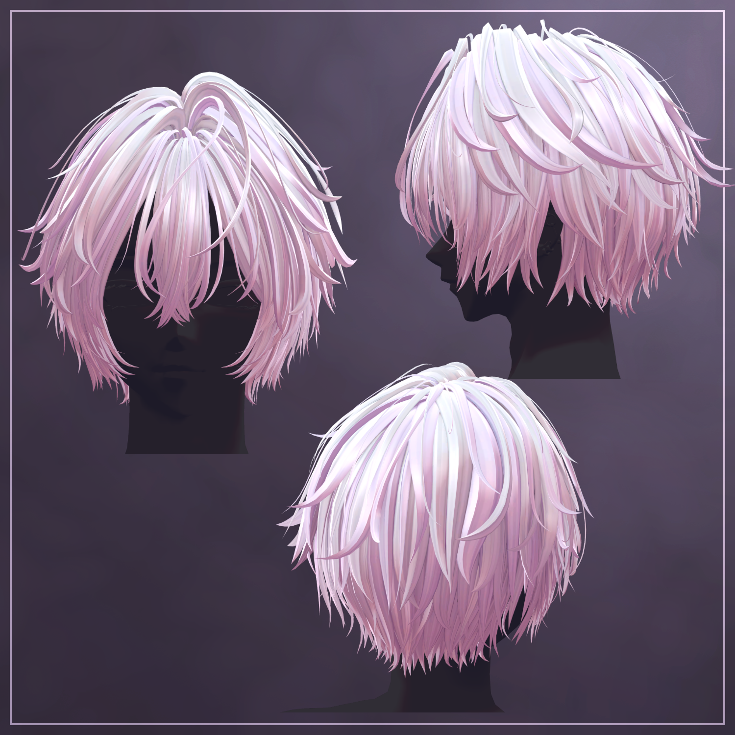 chiaro di luna - VRChat Hair  / CP14